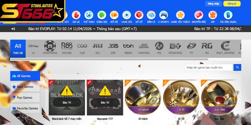 Game bài ST666 là điểm đến lý tưởng cho những tín đồ mê đánh bài trực tuyến