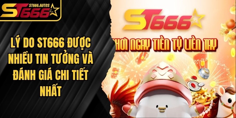 Lý Do ST666 Được Nhiều Tin Tưởng