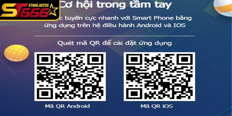 Thực hiện tải app ST666 giúp làm chủ mọi ván chỉ với một chạm nhẹ nhàng