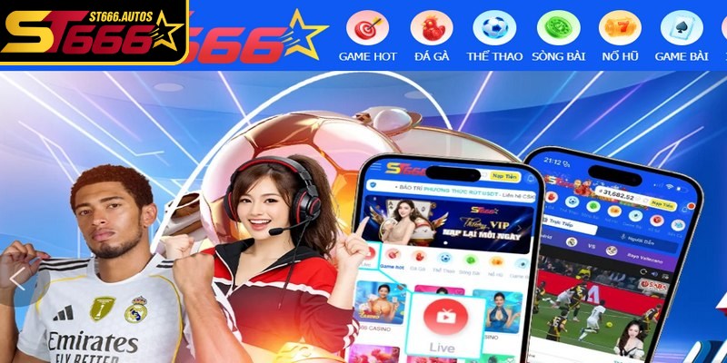 Thương hiệu ST666 luôn đồng hành cùng game thủ trên con đường cá cược